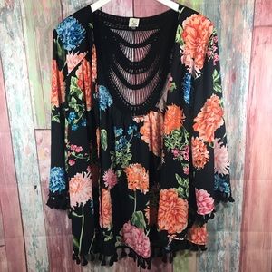 Beautiful kimono floral